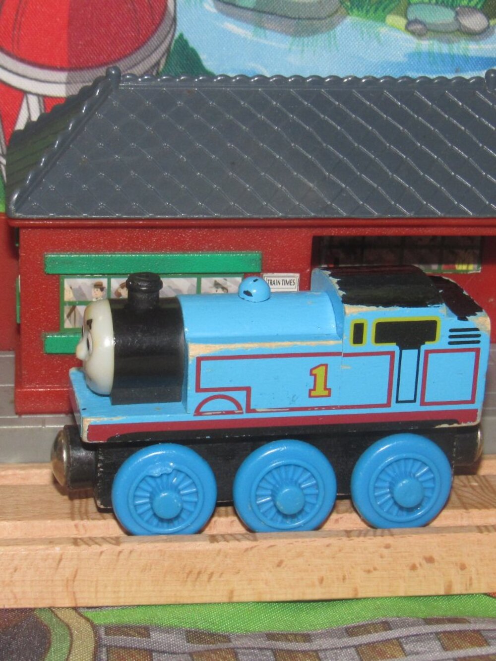 Thomas Wooden Railway Train Engine Track #1